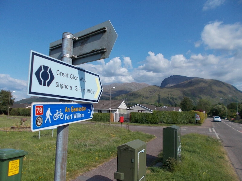 What is the Great Glen Way like for walkers?